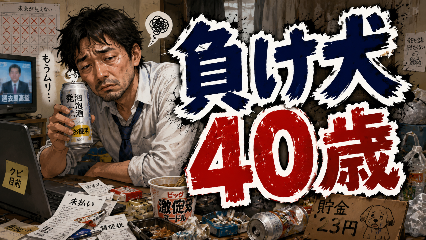 40歳になった。何も変わらなかった