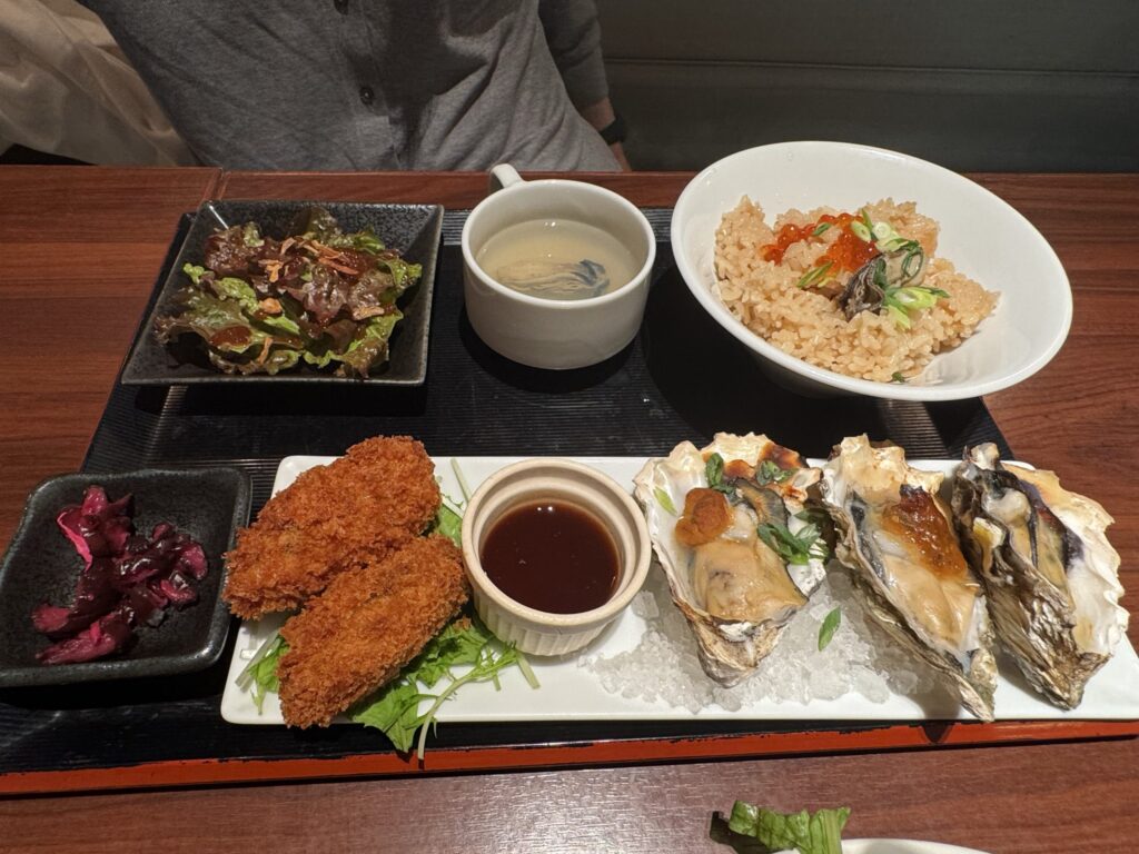 牡蠣尽くし御膳